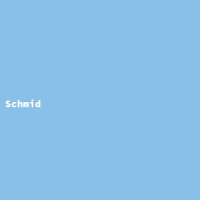 Manufacturer: Schmid