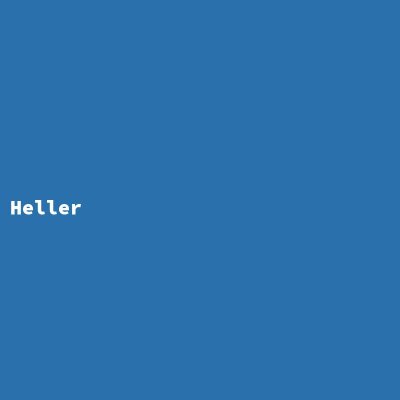 Manufacturer: Heller