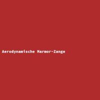 Aerodynamische Marmor-Zange