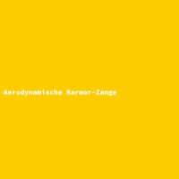 Aerodynamische Marmor-Zange