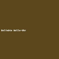 Beliebte Wolle-Uhr