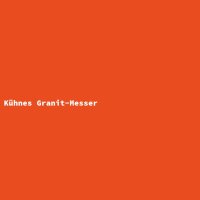 K&uuml;hnes Granit-Messer
