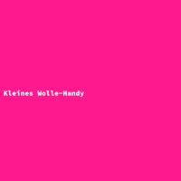 Kleines Wolle-Handy