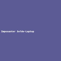 Imposanter Seide-Laptop