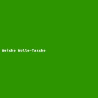 Weiche Wolle-Tasche