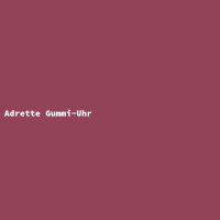 Adrette Gummi-Uhr