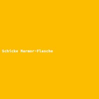 Schicke Marmor-Flasche